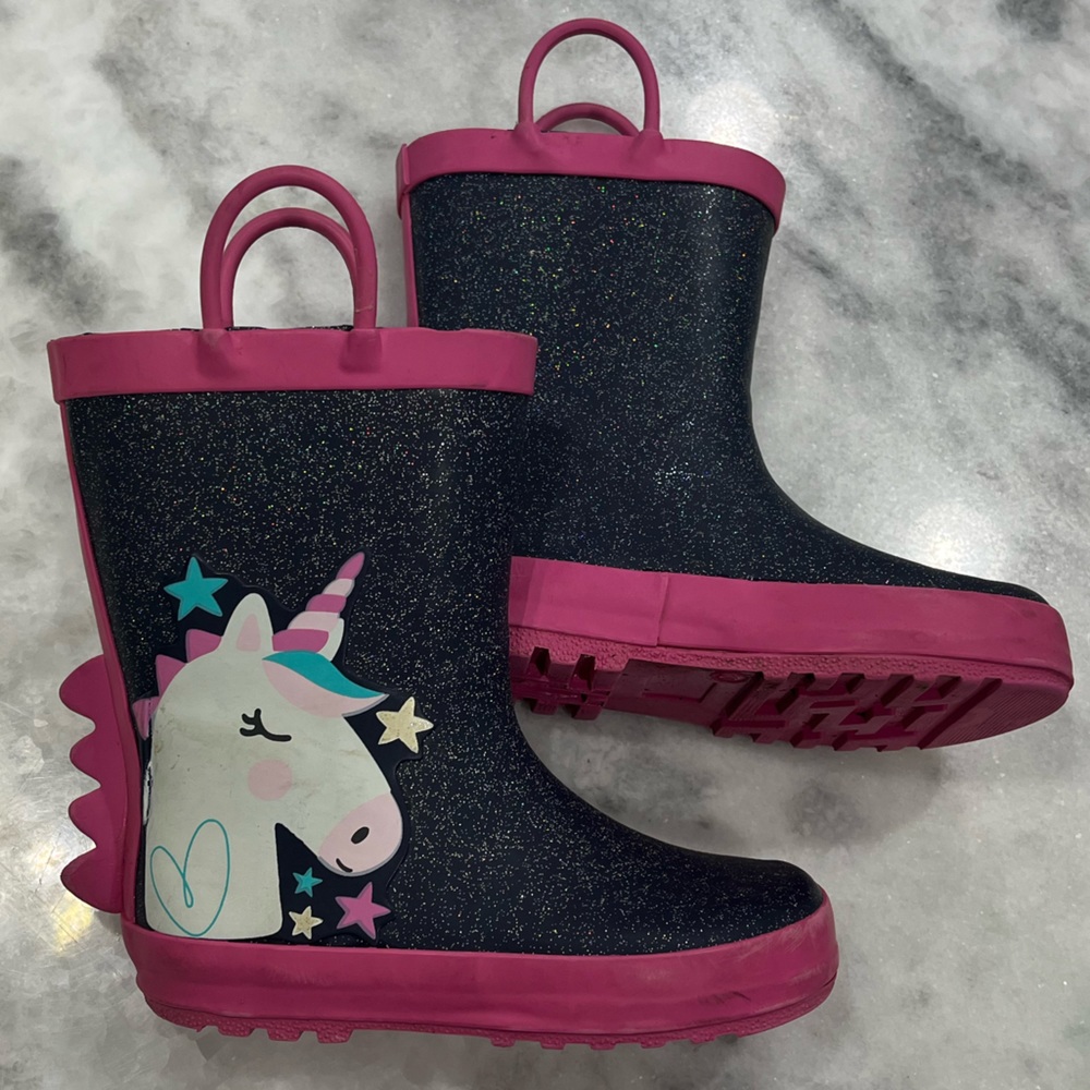 Unicorn Sparkle Rain Boot